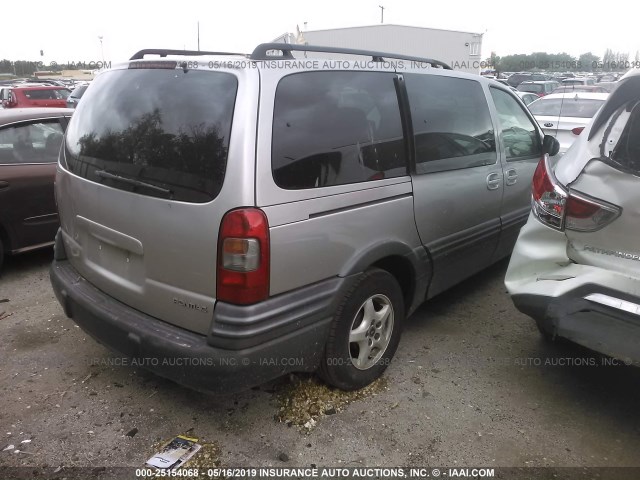 1GMDX03E14D112319 - 2004 PONTIAC MONTANA SILVER photo 4