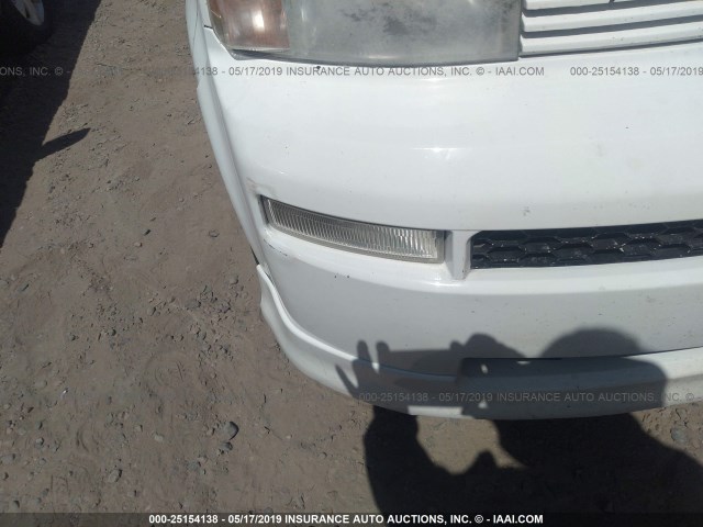 JTLKT324264103234 - 2006 TOYOTA SCION XB 白色 照片 6