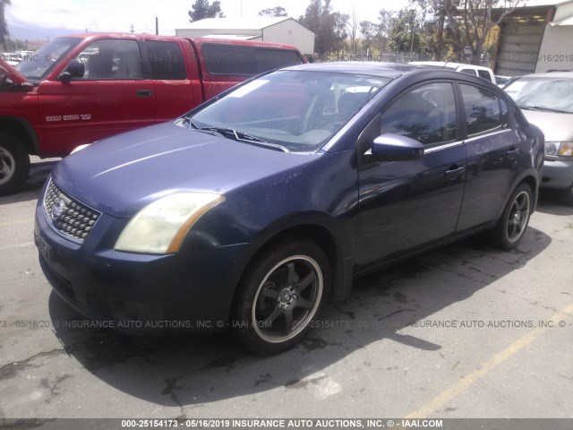 3N1AB61E77L629282 - 2007 NISSAN SENTRA 2.0/2.0S/2.0SL BLUE photo 2