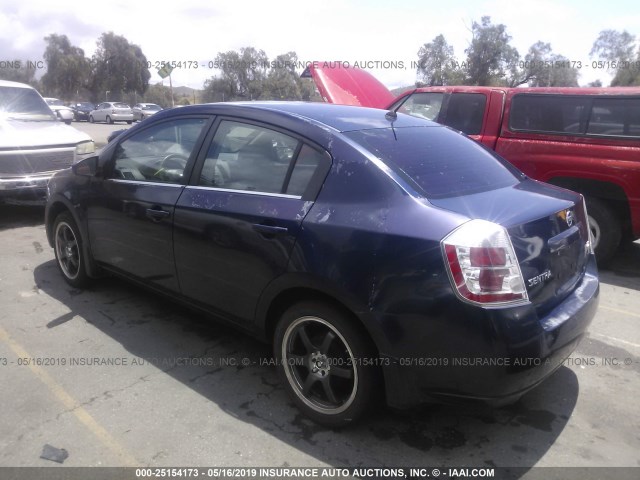 3N1AB61E77L629282 - 2007 NISSAN SENTRA 2.0/2.0S/2.0SL BLUE photo 3