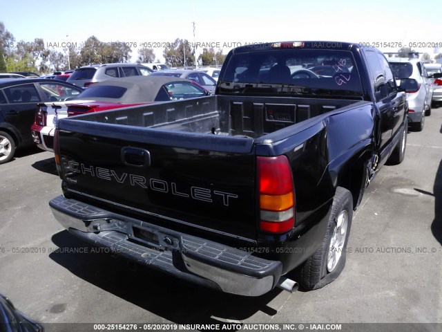 2GCEC19W421229010 - 2002 CHEVROLET SILVERADO C1500 BLACK photo 4