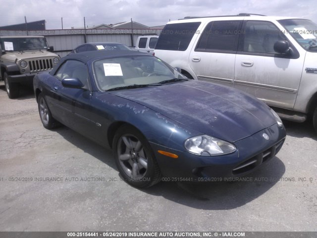 SAJGX2741VC016035 - 1997 JAGUAR XK8 BLUE photo 1