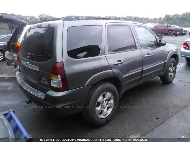4F2CZ06133KM12957 - 2003 MAZDA TRIBUTE ES 灰色 照片 4