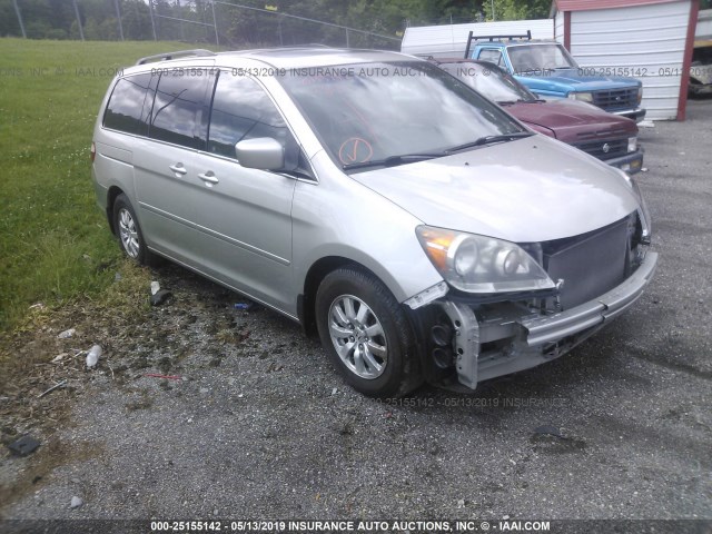 5FNRL38798B412304 - 2008 HONDA ODYSSEY EXL SILVER photo 1