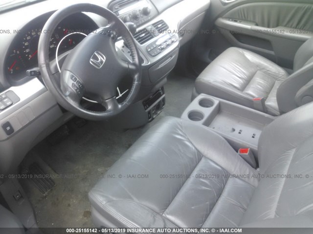 5FNRL38798B412304 - 2008 HONDA ODYSSEY EXL SILVER photo 5