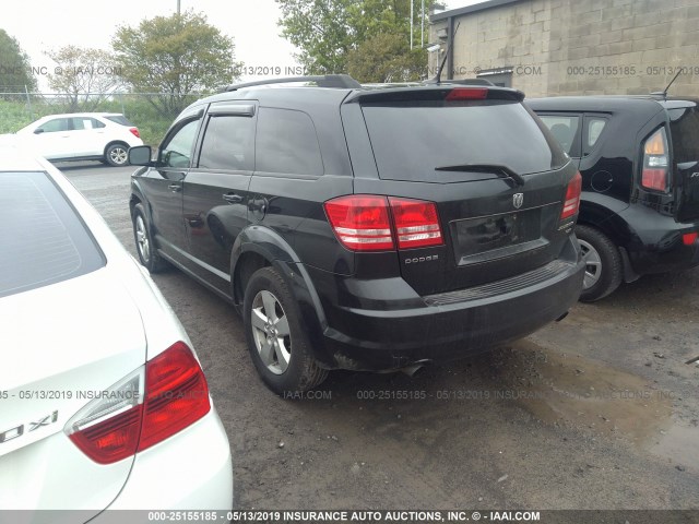 3D4PG5FV0AT147811 - 2010 DODGE JOURNEY SXT BLACK photo 3