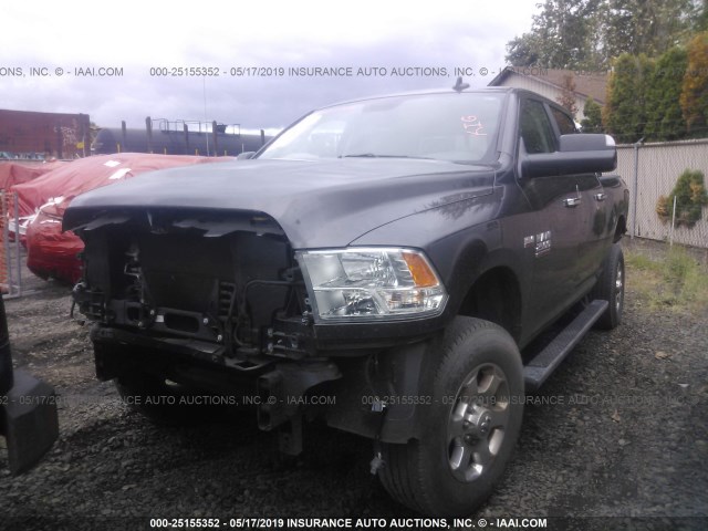 3C6UR5DJ5GG380313 - 2016 RAM 2500 SLT BLACK photo 2