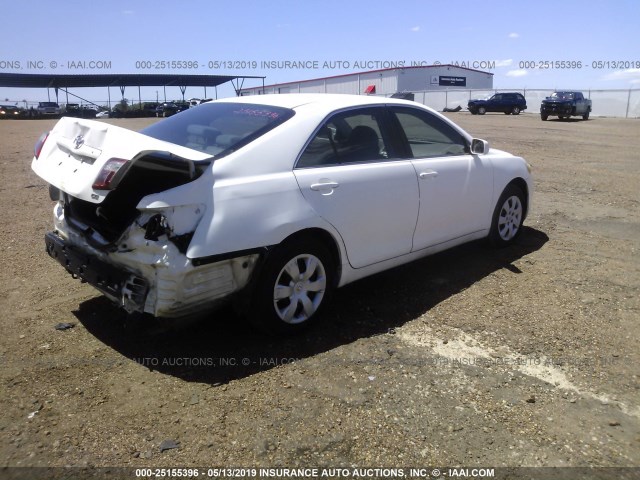 JTNBE46K773064891 - 2007 TOYOTA CAMRY NEW GENERAT CE/LE/XLE/SE WHITE photo 4