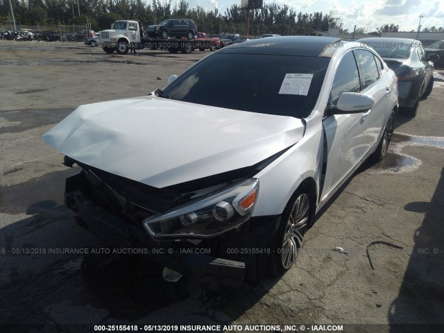 KNALN4D70E5126072 - 2014 KIA CADENZA WHITE photo 2