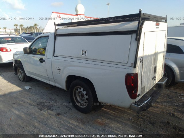 1GTCSBD92A8108800 - 2010 GMC CANYON WHITE photo 3