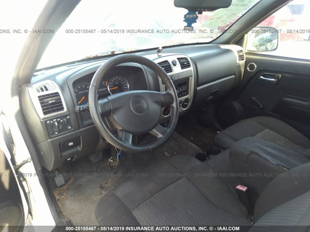 1GTCSBD92A8108800 - 2010 GMC CANYON WHITE photo 5