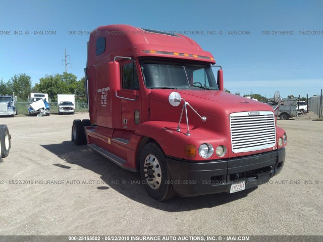 1FUJBBCG72LJ32668 - 2002 FREIGHTLINER CONVENTIONAL ST120 RED photo 1