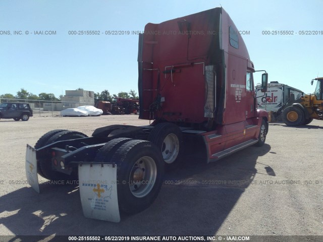 1FUJBBCG72LJ32668 - 2002 FREIGHTLINER CONVENTIONAL ST120 RED photo 4