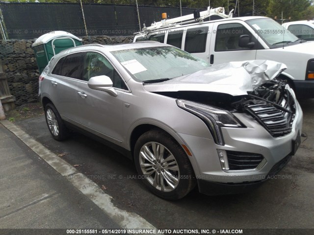 1GYKNFRS9KZ233501 - 2019 CADILLAC XT5 PREMIUM LUXURY SILVER photo 1