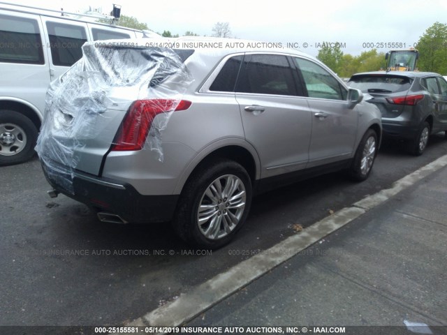 1GYKNFRS9KZ233501 - 2019 CADILLAC XT5 PREMIUM LUXURY SILVER photo 4