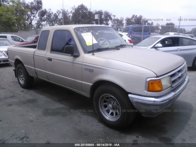 1FTCR14X3PPB50492 - 1993 FORD RANGER GOLD photo 1