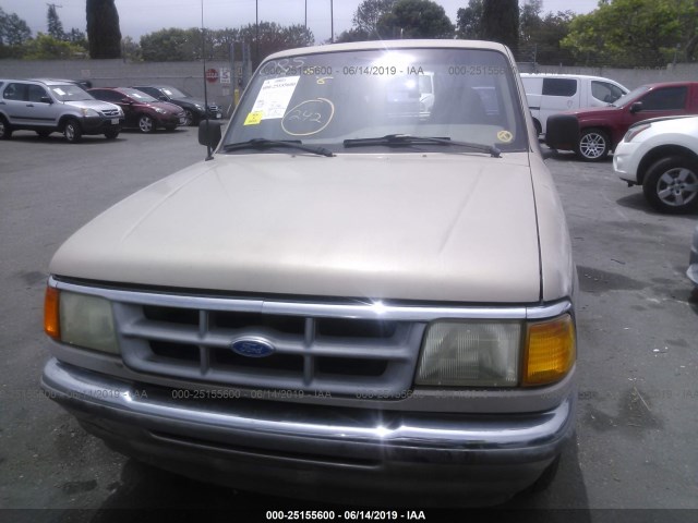 1FTCR14X3PPB50492 - 1993 FORD RANGER GOLD photo 6