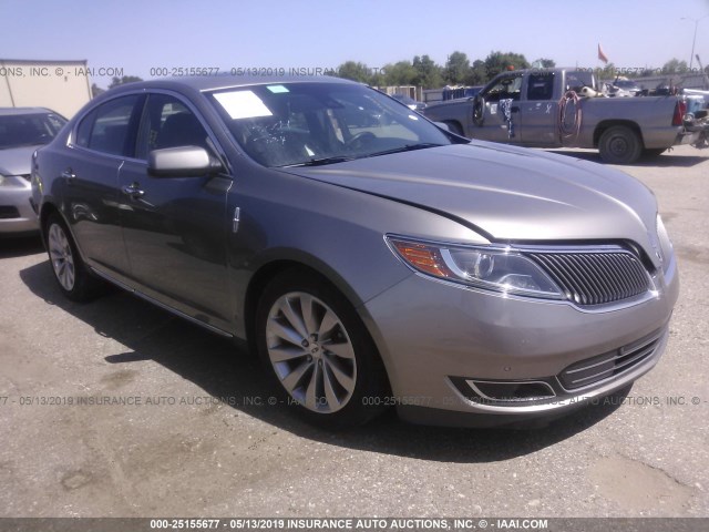 1LNHL9DK6GG603493 - 2016 LINCOLN MKS TAN photo 1