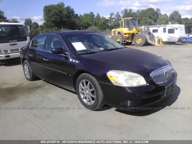 1G4HD57258U137379 - 2008 BUICK LUCERNE CXL BURGUNDY photo 1