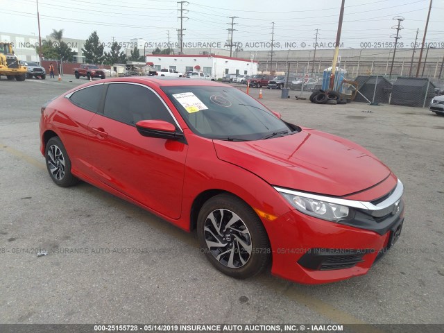 2HGFC4B03HH304163 - 2017 HONDA CIVIC LX RED photo 1