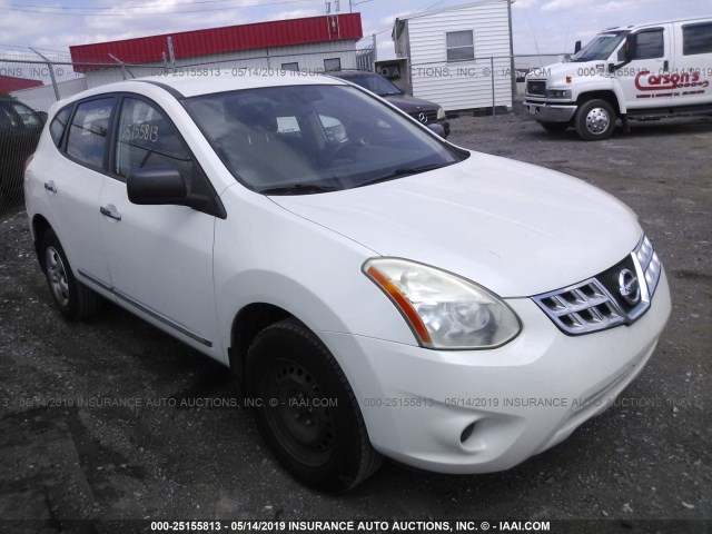 JN8AS5MTXCW273825 - 2012 NISSAN ROGUE S/SV WHITE photo 1
