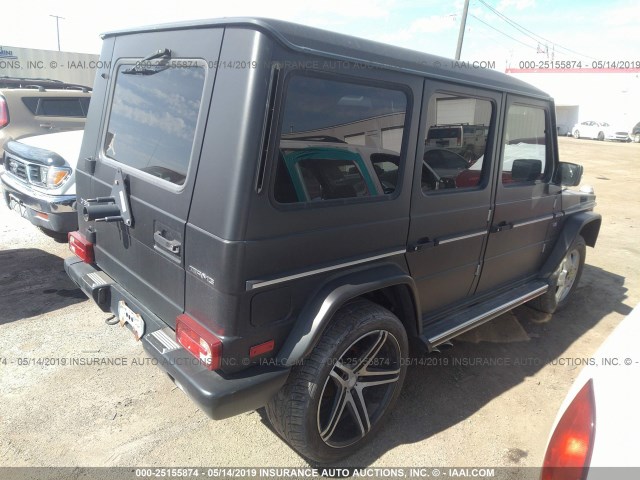 WDCYR46E53X139033 - 2003 MERCEDES-BENZ G 55 AMG BLACK photo 4