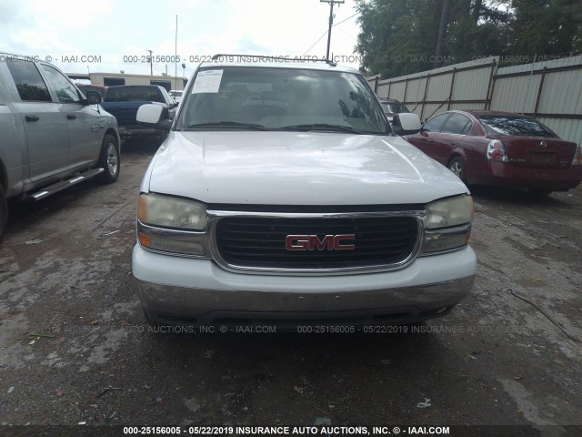 3GKEC16ZX3G250990 - 2003 GMC YUKON XL C1500 WHITE photo 6