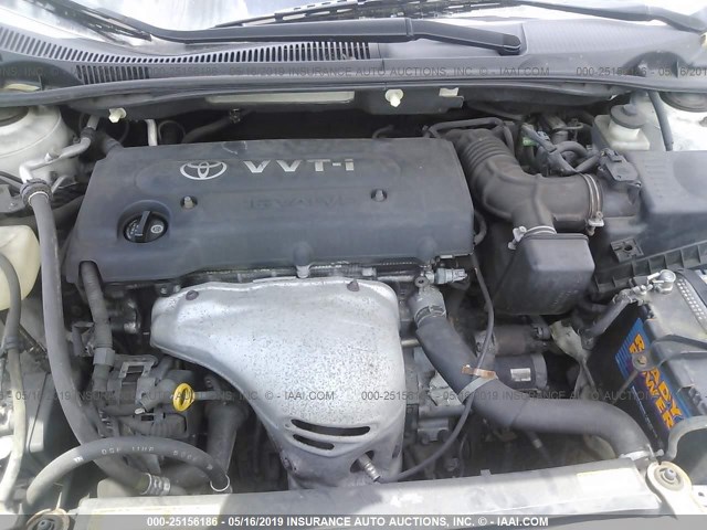 JTKDE177X60064446 - 2006 TOYOTA SCION TC WHITE photo 10