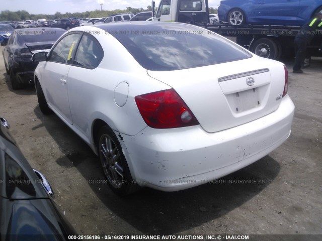 JTKDE177X60064446 - 2006 TOYOTA SCION TC WHITE photo 3