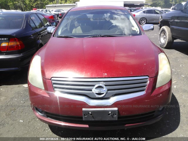 1N4AL21E37C118155 - 2007 NISSAN ALTIMA 2.5/2.5S RED photo 6