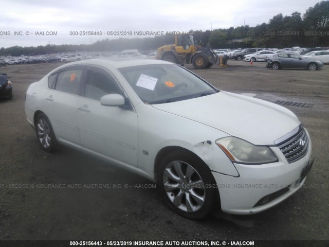 JNKAY01F06M253951 - 2006 INFINITI M35 SPORT WHITE photo 1