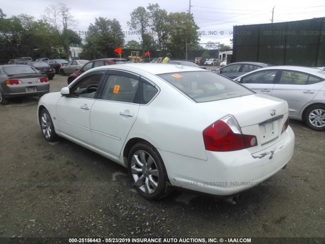 JNKAY01F06M253951 - 2006 INFINITI M35 SPORT WHITE photo 3