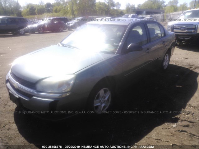 1G1ZT52824F108386 - 2004 CHEVROLET MALIBU LS GRAY photo 2
