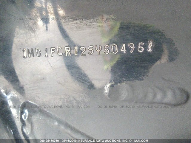 1HD1FCR12SY604961 - 1995 HARLEY-DAVIDSON FLHTCUI BLUE photo 10