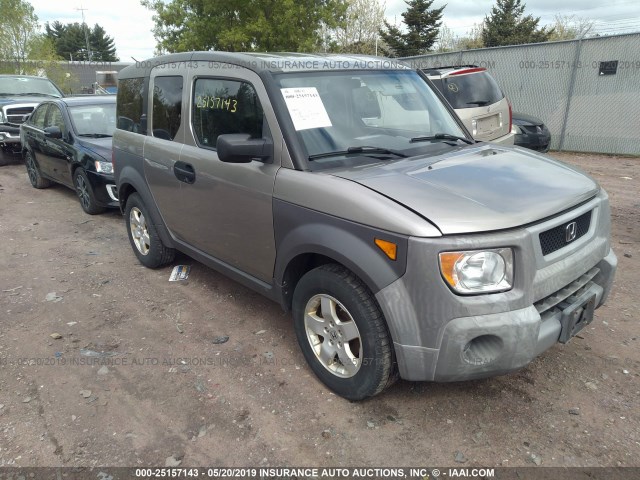 5J6YH28553L046556 - 2003 HONDA ELEMENT EX Champagne photo 1