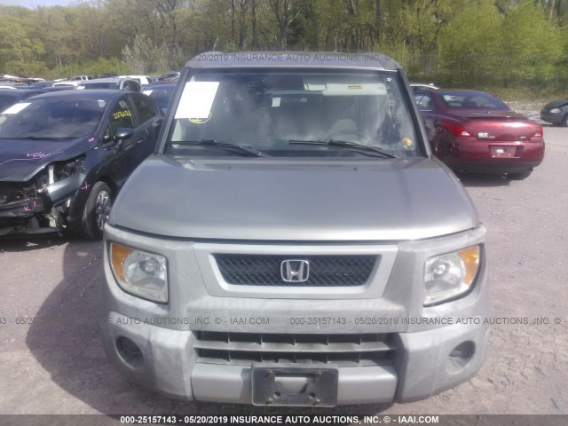 5J6YH28553L046556 - 2003 HONDA ELEMENT EX Champagne photo 6