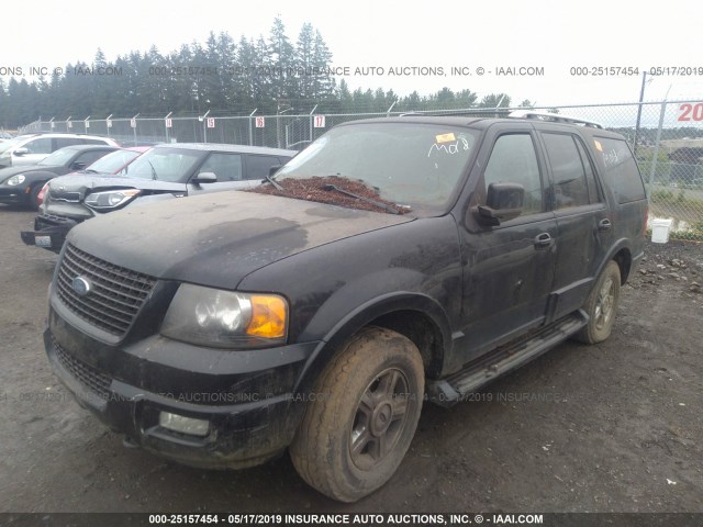 1FMFU20596LA02628 - 2006 FORD EXPEDITION LIMITED BLACK photo 2