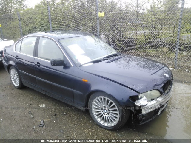 WBAEV53412KM21359 - 2002 BMW 330 I BLUE photo 1