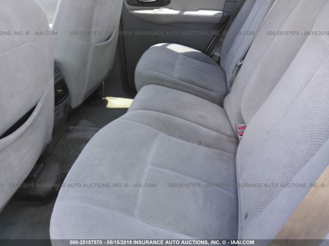 1GNDS13S862349426 - 2006 CHEVROLET TRAILBLAZER LS/LT SILVER photo 8