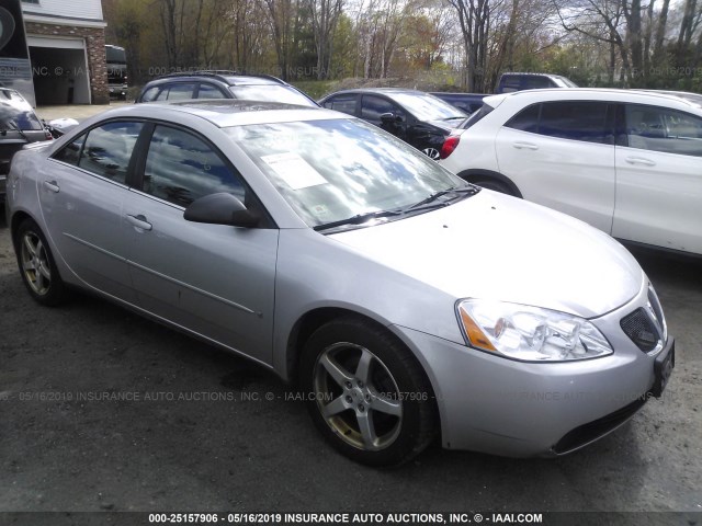 1G2ZG58N474112064 - 2007 PONTIAC G6 SE SILVER photo 1