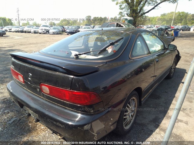 JH4DC44501S006150 - 2001 ACURA INTEGRA LS BLACK photo 4