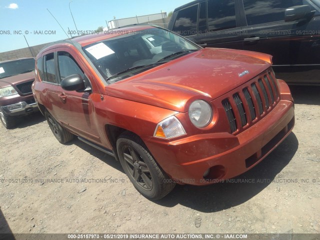 1J4NT4FB8AD585265 - 2010 JEEP COMPASS SPORT ORANGE photo 1