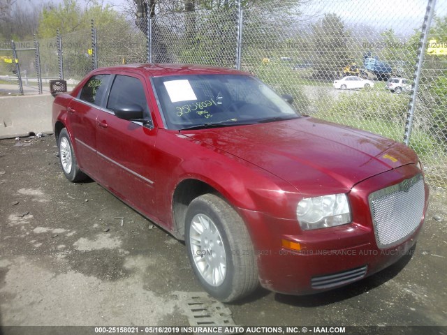 2C3KA43R07H888511 - 2007 CHRYSLER 300 RED photo 1