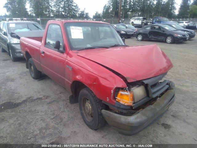 1FTCR10A2SUB68705 - 1995 FORD RANGER RED photo 1