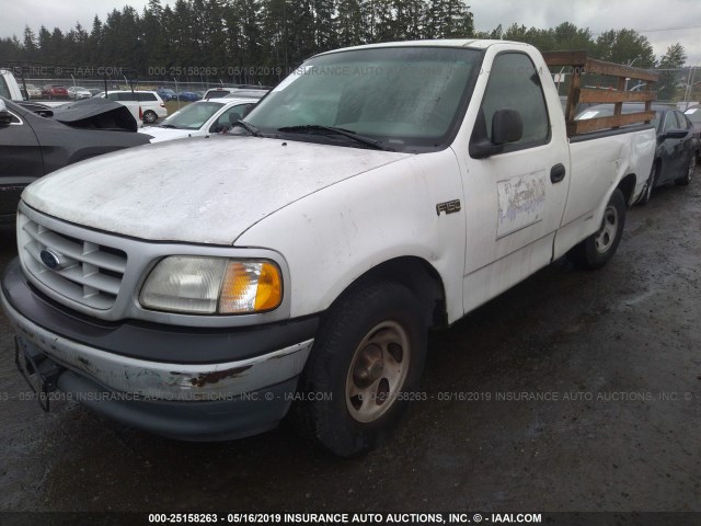 1FTZF1725XNB78471 - 1999 FORD F150 WHITE photo 2