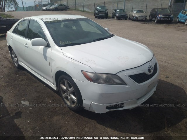 4T1BE46K17U562255 - 2007 TOYOTA CAMRY NEW GENERAT CE/LE/XLE/SE WHITE photo 1