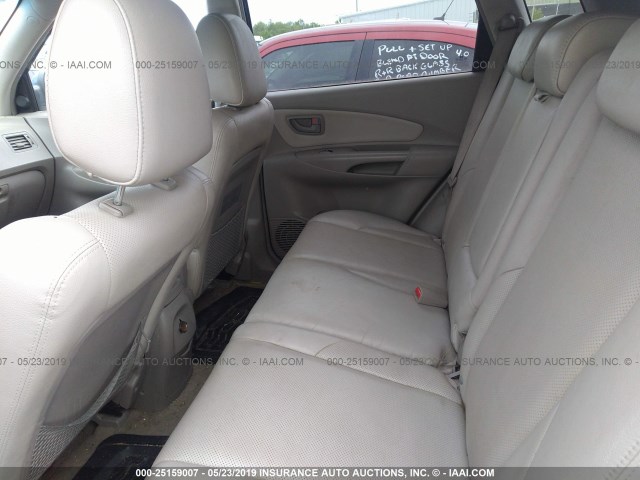 KM8JN72D55U172745 - 2005 HYUNDAI TUCSON GLS/LX BLUE photo 8