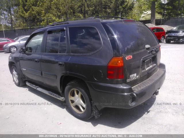 1GKDT13S552124017 - 2005 GMC ENVOY GRAY photo 3