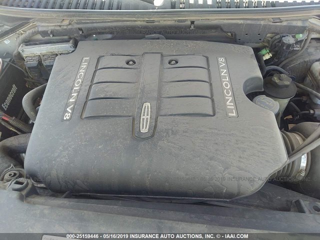 5LMFU27R64LJ36855 - 2004 LINCOLN NAVIGATOR 奶油色 照片 10