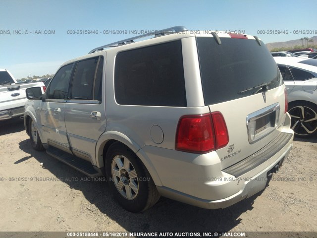5LMFU27R64LJ36855 - 2004 LINCOLN NAVIGATOR 奶油色 照片 3